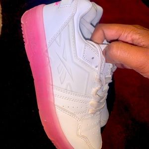 Reebok girls size 1 sneakers